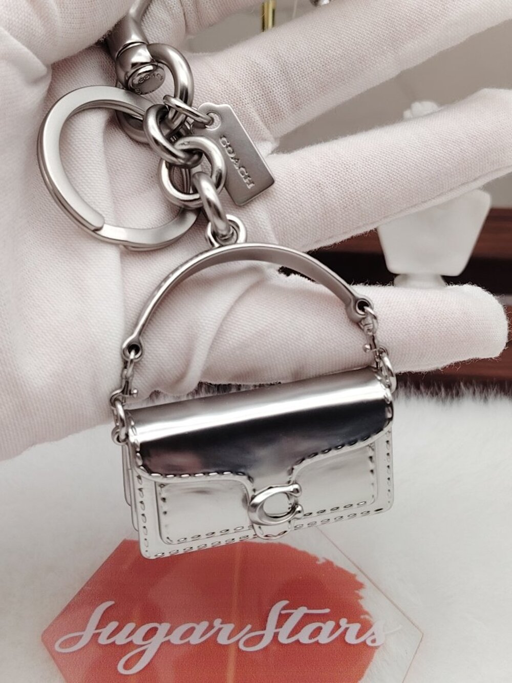 Coach Tabby Bag Charm Keychain